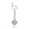 Anime Death Note Ryuuku Drop Earrings Men Women Heart Earring Circle Ear Clips Stainless Steel Earring Anime Cosplay Gifts - Image 9