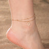 Stainless Steel Anklets for Women Sun Flower Leaves Moon Star Foot Bracelet Jewelry Summer Beach Accessories - Image 36