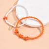 Starfish Anklet Chain Women Conch Shell Boho Leg Bracelet Beads Flower Jewelry Beach - Image 3