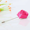 Men Boutonnieres for Wedding Groom Corsage Lapel Pins Ribbon Roses Flower Mensuit Buttonhole Brooch Marriage Accessories - Image 13