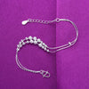 Silver Color Stamp Anklets For Women Foot Leg Chain Link Bracelet Double Layers Beach Accessories Jewelry - Image 58