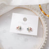 Korean Handmade Colorful Sweet Flowers Stud Earrings For Women Shiny Jewelry Oorbellen Gifts - Image 2