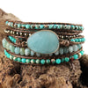 Bohemian Jewelry Boho Bracelet Mixed Stones And Charm Handma Wrap Bracelets Gift - Image 5