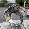 Dragon Rings Gothic Punk Style Pterosaur Wings Opening Adjustable Rings for Men Women Vintage Jewelry Accessories Gifts - Image 2