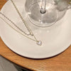 Double Layer Kpop Heart Pearl Choker Necklace for Women Clavicle Chain Elegant Charm Wedding Pendant Jewelry Gift - Image 5