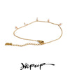 Summer Arrival Pearls Drop Chain Foot Accessories Anklet for Women Sandy Beach Stainless Steel Jewelry - Image 1