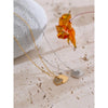 Valentine's Day Gift Inlaid Zirconia Double-Layer Heart Love Pendant Necklace 316L Stainless Steel Romantic Charm Jewelry - Image 4