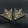 Classic Triangle Hollowed Out Shirt Collar Pin for Men Women Crown Collar Corner Badge Brooch Jewelry Accessories - Image 6