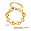 Chunky Toggle Link Chain Bracelet in Stainless Steel - Image 10