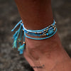 Bohemian Turtle Anklet Bracelet for Women Lace up Y2K Rope Leg Foot Stackable Barefoot Chain Summer Beach Jewelry - Image 1