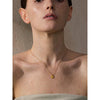 Simple Stainless Steel Metal Square Hammer Pendant Necklace Gold Silver Color Pvd Plated Collar Jewelry - Image 5
