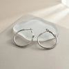 316L Stainless Steel Large Circle Huggie Hoops Classic Big Hoop Earrings 25mm to 70mm Gold Silver Color - Image 5
