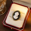Vintage Cameo Elegant Queen Head Portrait Brooch For Women Antique Wedding Bridal Bouquet Clothing Jewelry 2X001 - Image 10