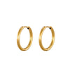Glossy Stainless Steel Hoop Earrings For Women Men Hip Hop Steapunk Round Oval Heart Black Gold Silver Color Huggie Jewelry Gift - Image 7