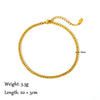 Summer Gold Color Anklets For Women Stainless Steel Firga Chain Feet Jewelry Layered Link Chain Accessory - Image 19