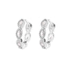 1Pair Crystal Heart Tragus Hoop Earring For Women Girls Huggie Earring For Cartilage Helix Piercing Jewelry Lobe Hoops - Image 30