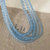 Zakol 4/6/8mm Pink Blue Round Stone Beaded Necklace for Women Girls Versatile Dopamine Choker - Image 5