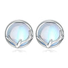Antler Moonstone Jewelry Sets Silver Bracelet Necklace Earring for Bridal Wedding Jewelry for Women Gift - Image 4