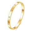 Nibastar Hollow Star Bracelets Bangles For Women Stainless Steel Sweet Romantic Bracelet Rose Gold Color Jewelry Gift - Image 6