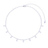 Bling Full Cz Star Tennis Chain Necklace for Women Cubic Zirconia Paved Choker Necklace Jewelry Gift - Image 8