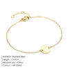 Stainless Steel Bracelets for Women Adjustable Chain Charm Bracelets Women Minimalist Round Bracelet Jewellery - Image 9