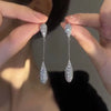 Geometric Dangle Drop Earrings for Women Wedding Party Jewelry Accessories Cubic Zirconia Bridal - Image 13