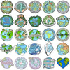 Love Earth Enamel Pins Plant Garland Heart Smile Planet Cat Brooches Lapel Badges Environment Protection Jewelry Gift For Friend - Image 3
