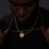 Layered Necklaces for Men, Sailing Travel Compass Pendant, Stainless Steel Cuban Figaro Wheat Chain, Casual Retro Collar - Image 9