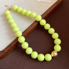 Multi-color Smudging Round Beads Acrylic Choers Necklaces Retro Smudging Resin Collarbone Chain Charms Party Jewelry Gifts M1 - Image 15
