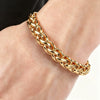 Stainless Steel Polished Pvd Gold Plating Wheat Chain Bracelet For Men Jewelry 6mm 7mm 8mm Thick Braided Wrist Bracelet - Image 3
