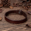 Punk Men's Leather Black Star Bracelet Star Weave Cuff Bangle Wristband Jewelry Party Gift 1pc - Image 4