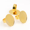 13x18mm 18x25mm 30x40mm Colors Plated Brass Oval Adjustable Ring Settings Blank,Fit 10x14-30x40mm Cabochons - Image 11