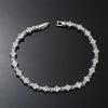 2Pcs Set Titanium Steel Zircon Bracelet For Women Men Shiny Bling Star Love Design Style Jewelry Party Gift - Image 6