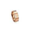 Classic Cross with StoneStainless Steel Ring for Girl Women Couple Rings In Wedding Birthday Gift - Image 8