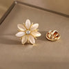 Mini Brooches for Women Clover Sun Flower Bow Knot Bee Cat Anti Slip Buckle Metal Lapel Pin Clothing Accessories - Image 19