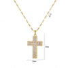 Colorful Sacred Cross Pendant Necklace Gives Women A Sense of Light and Niche Design - Image 2