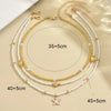 Starfish and Shell Pendant Bead Choker Necklace - Image 9