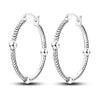 Small Hoop Earrings with Butterfly and Heart Motifs - Image 29