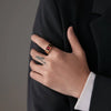 Big Square Cut Stone Signet Ring Large Colour Quartz Cocktail Ring For Women Men Jewelry Party Gifts - Image 2