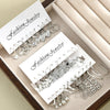 Creative Simple Earrings Set for Women Vintage Temperament Hollowed-out Butterfly Love Earrings Jewelry Gifts - Image 3
