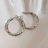 Exaggerated Big Circle Hoop Earrings for Women Statement Jewelry Smooth Circle Earrings Boucles D'oreilles - Image 7