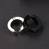 2pcs Anime Chainsaw Man Yoshida Hirofumi Cosplay Ear Clip Earrings Women Men Punk Black No Pierced Fake Ear Circle Pop Jewelry - Image 5