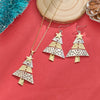 Vintage Metal Christmas Tree Long Drop Earrings for Women Female Holiday Party Jewelry Acccessories Christmas Gift - Image 6
