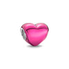 Silver Pink Series Butterfly Flower Heart Friends Love Mom Beads Fit European Charms Bracelet Jewelry - Image 4