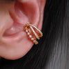 1pc Ear Clips without Piercing Cz Ear Cuff Conch Earrings for Women Female Cartilage Helix Conch Fake Piercing Jewelry - Image 2