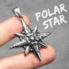 Simple Polar Star Compass Stainless Steel Men Necklaces Pendant Chain Punk For Women Jewelry Gifts Dropshiping - Image 7