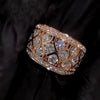 Women Wedding Rings Full with Bling Bling Cubic Zircon Engagement Party Statement Accessories for Female Jewelry - Image 6