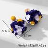 Flower Dangle Earrings For Women Vintage Fairy Wedding Party Jewelry Accessoies - Image 3