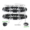 12 Constellation Zodiac Bracele Signs Beads Couples Bracelet Square Volcanic Stone Elastic Charm Bracelet for Women Men Gift - Image 3