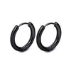 1 Pair Stainless Steel Hoop Earrings Women Men Gold Color Small Earrings Girl Jewelry Cartilage Piercing - Image 9